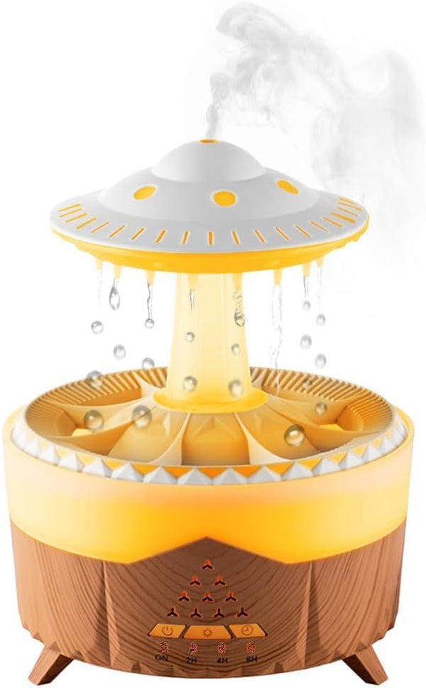 مرطب هواء عطري سحابة مطر متعددة الوظائف